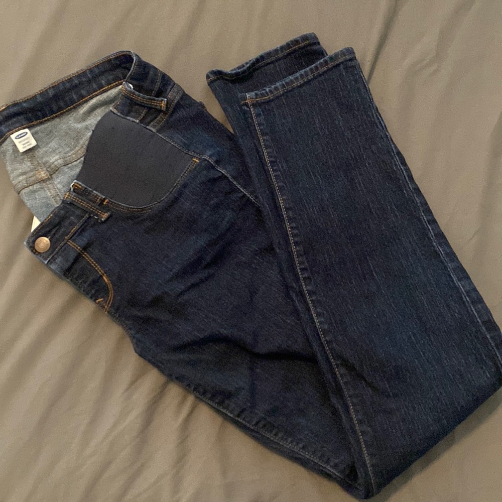 Old Navy maternity skinny jeans 12 long/tall
